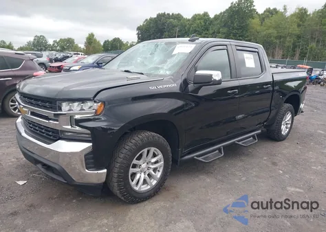 2022 Chevrolet Silverado 1500 Ltd 4Wd Short Bed Lt With 2Fl из США, поврежденный, VIN 1GCPYJEK9NZ139943